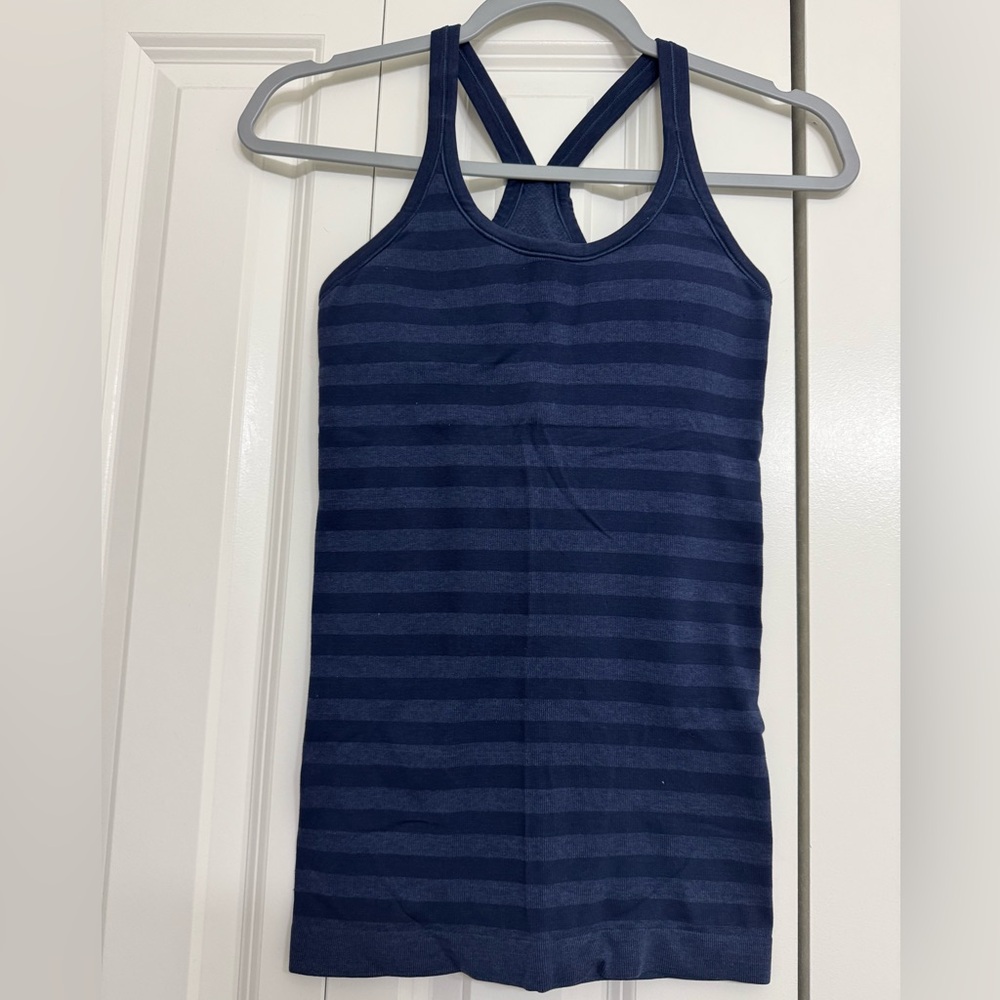 Lululemon built in bra shirt, size 4